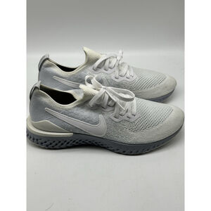 Nike React Running Shoes Men’s Size 12 Gray White CJ5289-996 Excellent